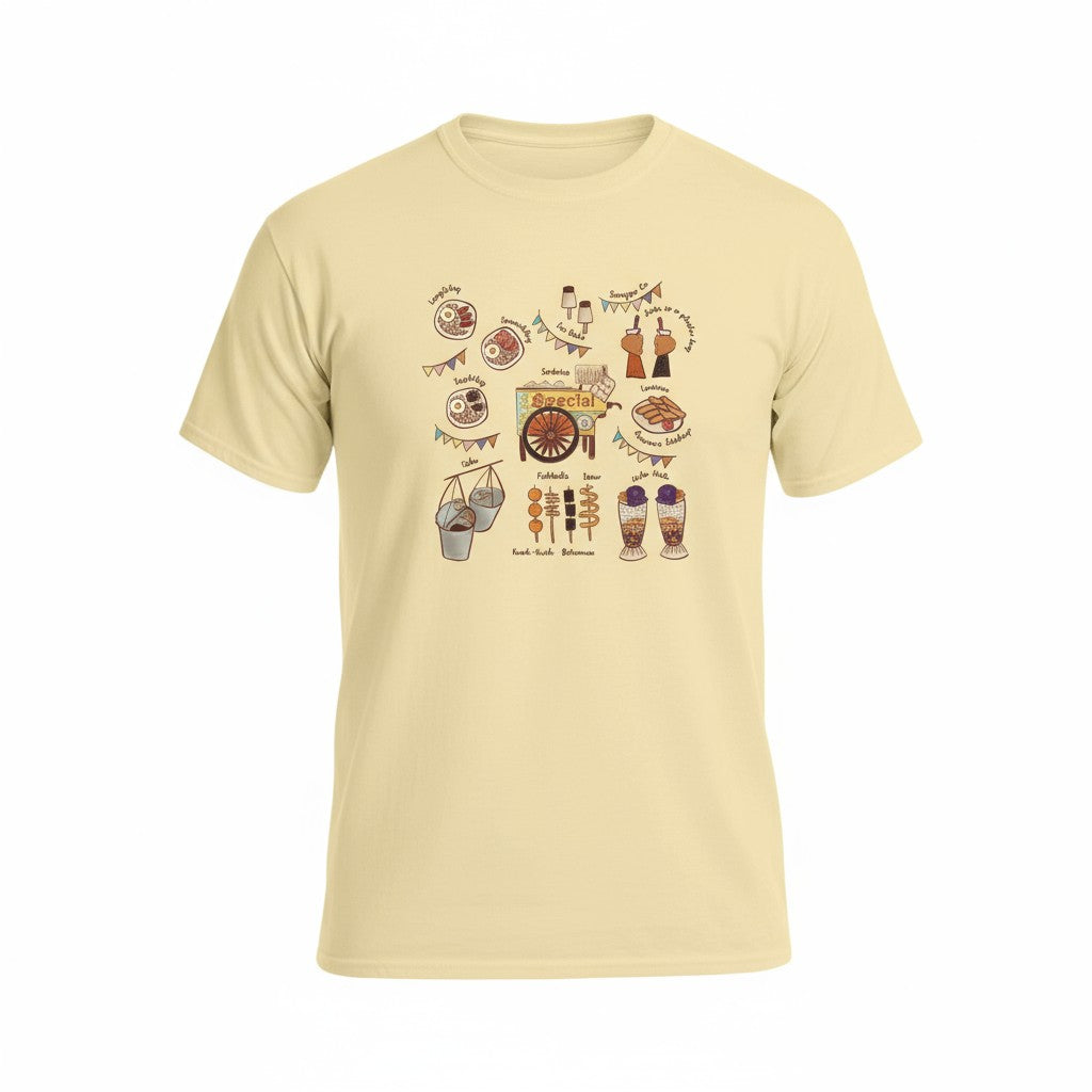 Fiesta (Street Food Memories) Unisex Tee - Filipino Street Food T-Shirt