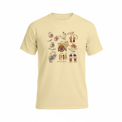 Fiesta (Street Food Memories) Unisex Tee - Filipino Street Food T-Shirt