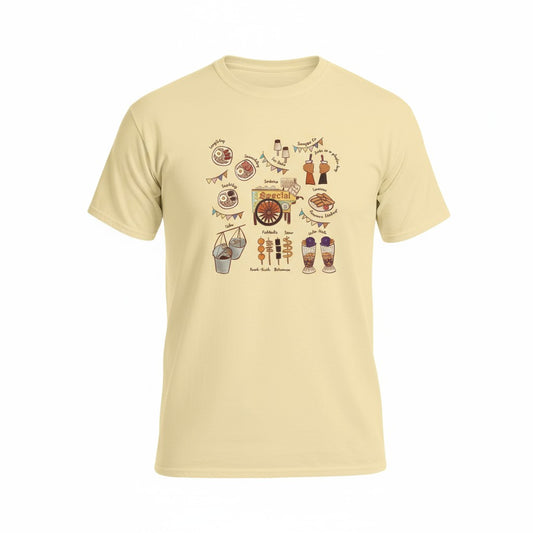 Fiesta (Street Food Memories) Unisex Tee - Filipino Street Food T-Shirt