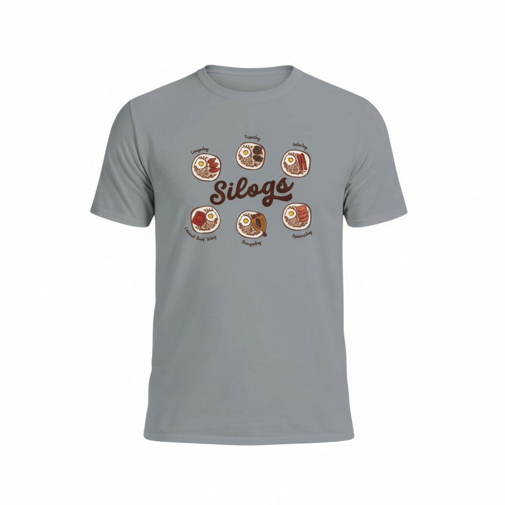 Silog (Filipino Breakfast)  Unisex Tee - Filipino Breakfast T-Shirt