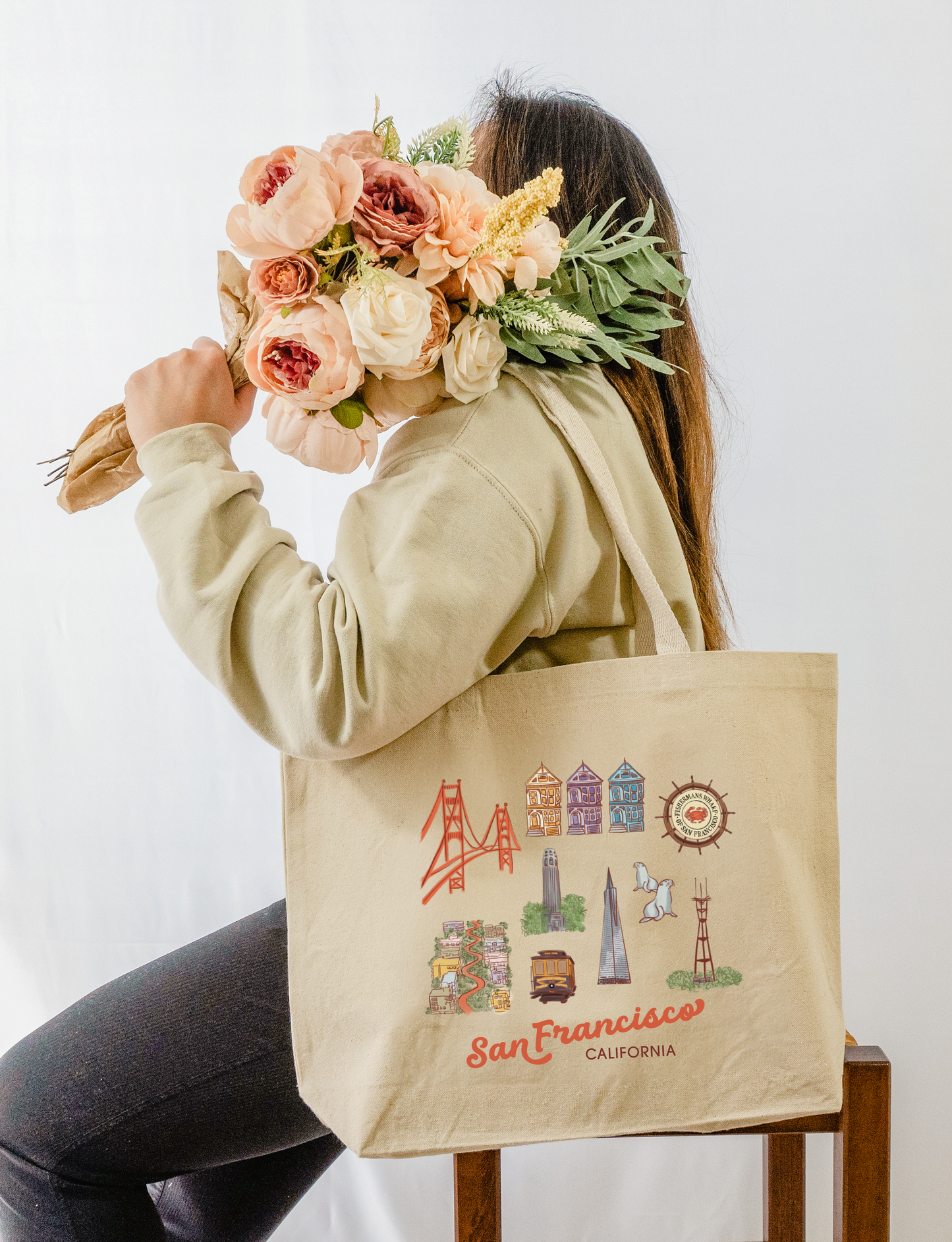 San Francisco Canvas Tote