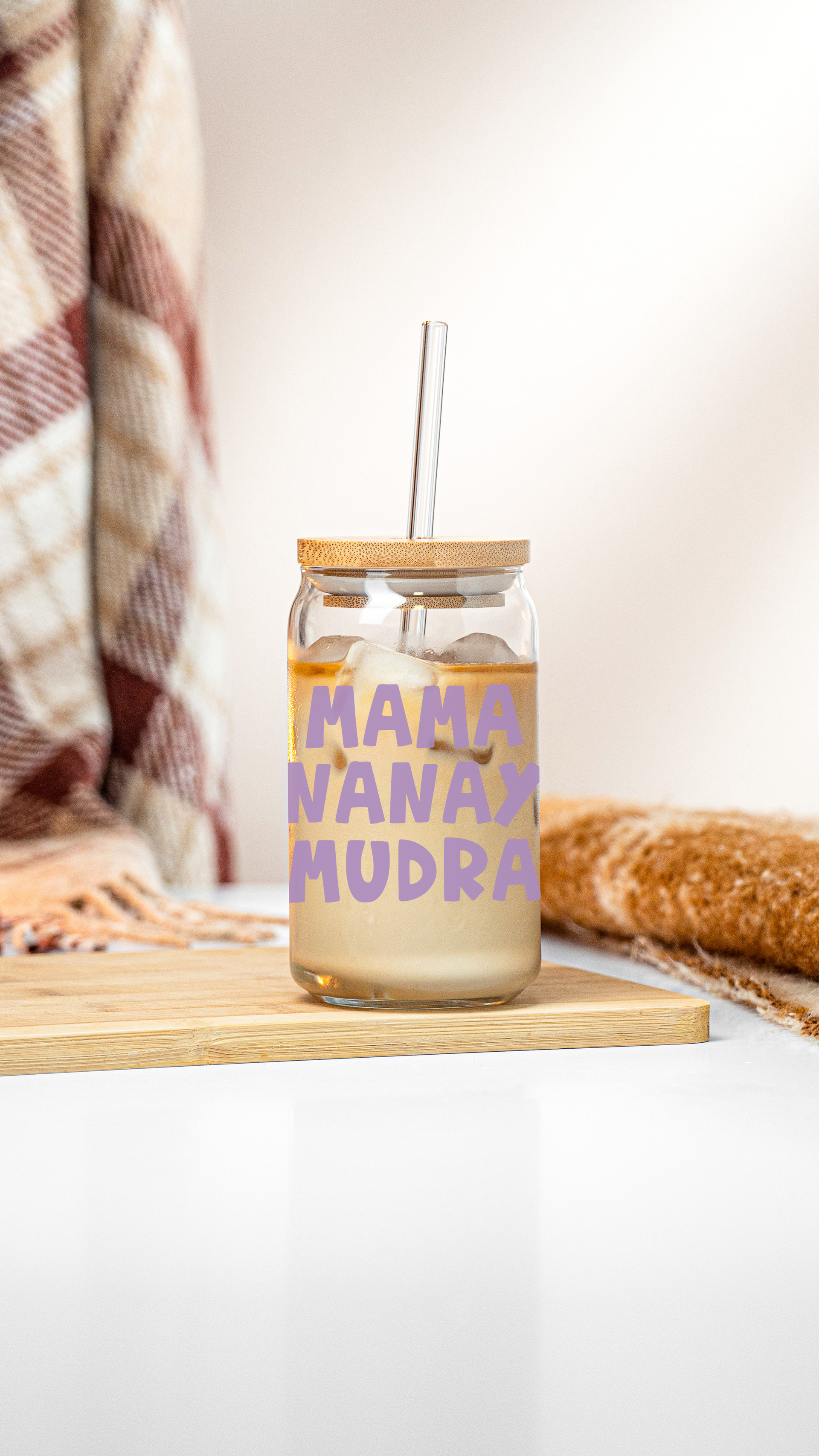 Mama Mode Glass Cup